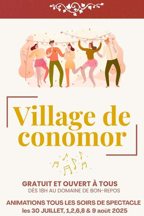 Animations au Village de Conomor