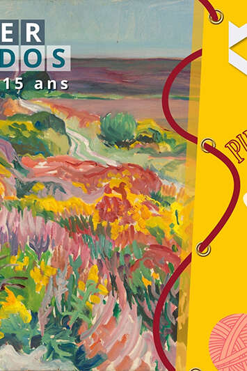 Visite-atelier ados : Paysage en punch needle