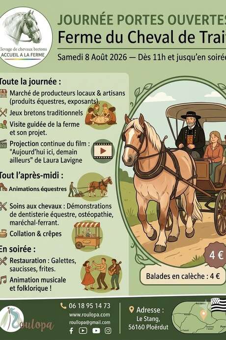 Ferme du cheval de trait - Journée portes ouvertes