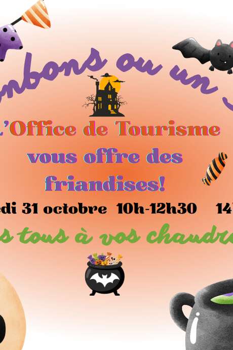 Halloween : Alerte aux bonbons à l'Office de Tourisme!!!