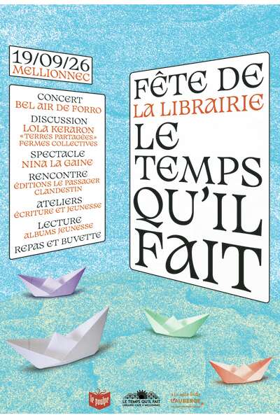 Fête de la librairie le temps qu'il fait 2026
