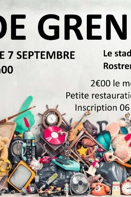 Vide grenier à Bonen