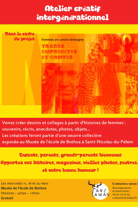 Ateliers créatifs Femmes en Centre-Bretagne