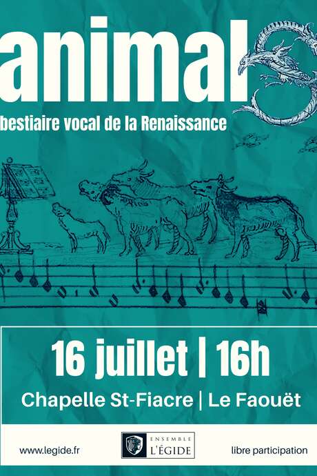 Concert animal(S) : Bestiaire vocal de la Renaissance