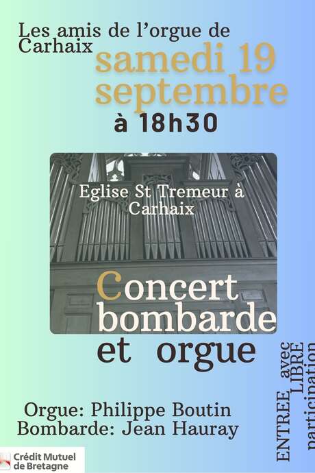 Concert : bombarde et orgue