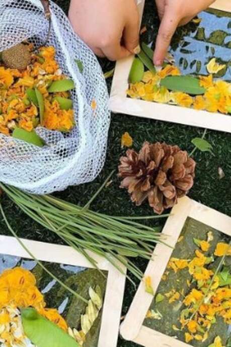 Le Blavet au naturel : fabrication d'un cadre naturel