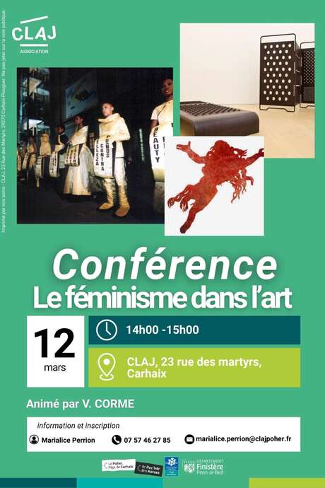 Conférence Le féminisme dans l'art