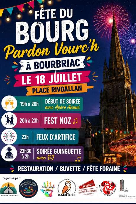 Fête du Bourg - Feu d'artifice