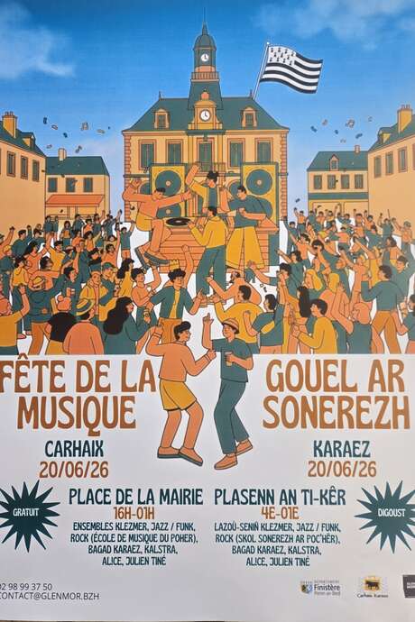 Fête de la Musique à Carhaix !!