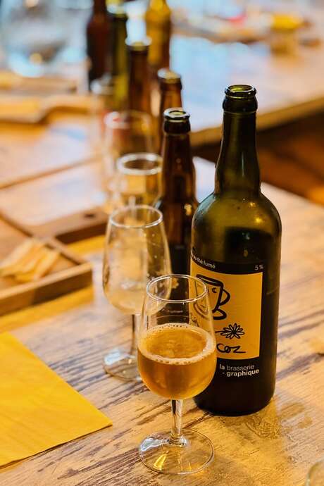 Dégustation de bières artisanales et accords de mets bretons