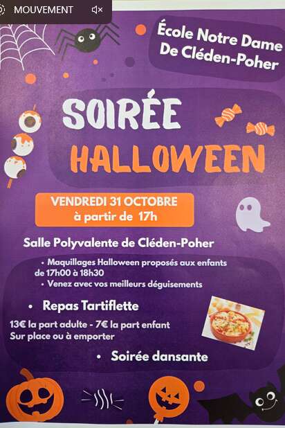 Soirée Halloween !!