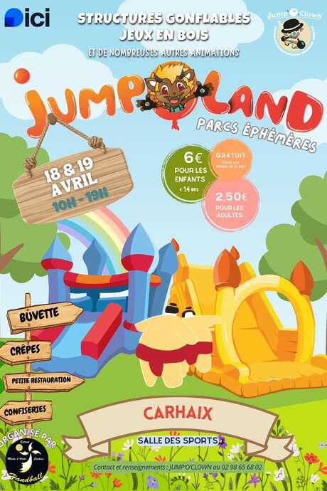 Animations Structures gonflables : Jumpoland !