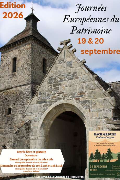 Chapelle Rosquelfen - JEP 2026