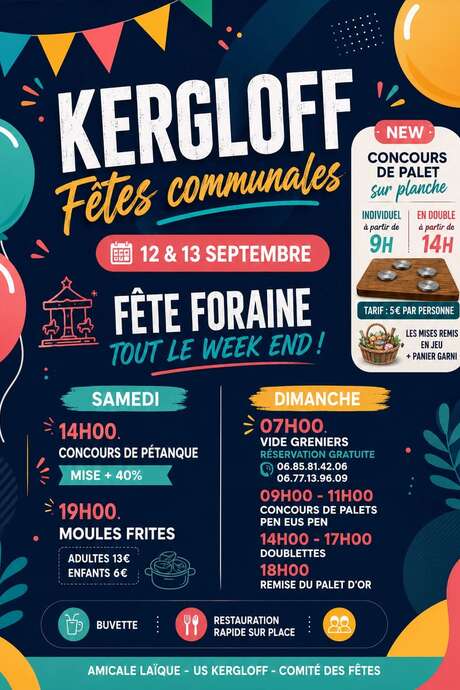 Fêtes communales de Kergloff