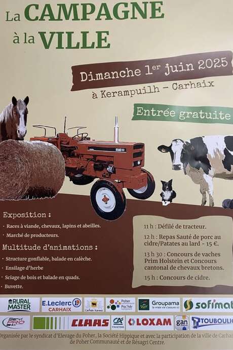 Le Comice Agricole de Carhaix : "La campagne à la ville !"