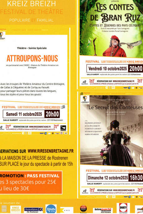 Les Théâtrales du Kreiz Breizh