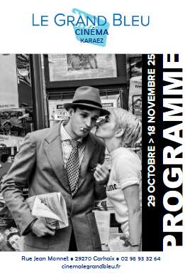Cinéma Le Grand Bleu : Programme du 29 octobre au 18 novembre
