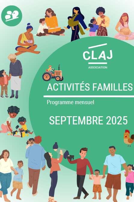 CLAJ : Programme pour Adultes et familles Septembre 2025