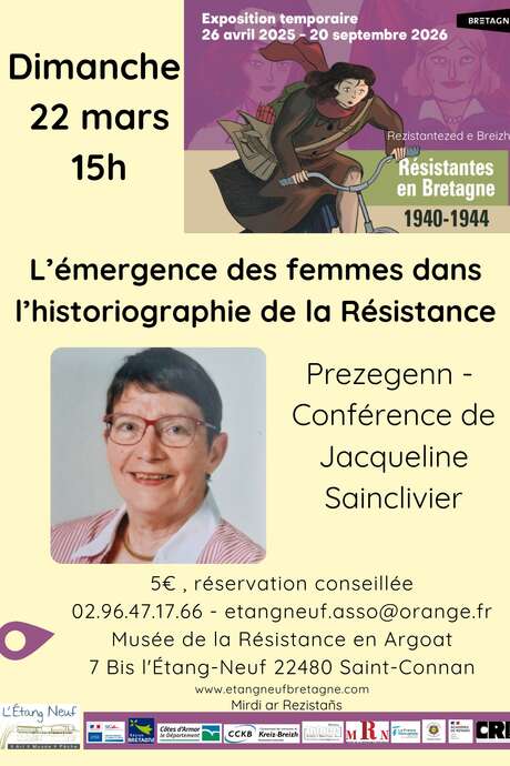 Conférence "L'émergence des femmes dans l'historiographie de la Résistance"