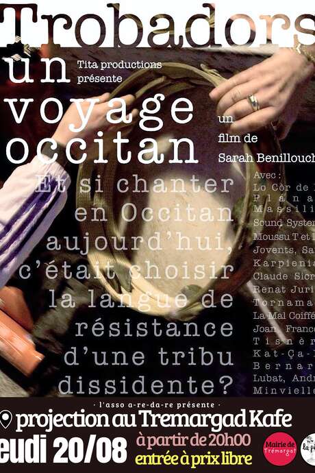 Projection film documentaire Trobadors, un voyage occitan