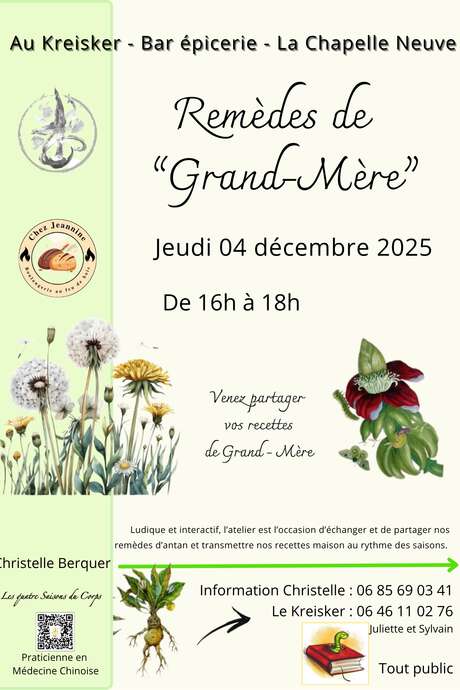 Remèdes de "Grand-Mère"