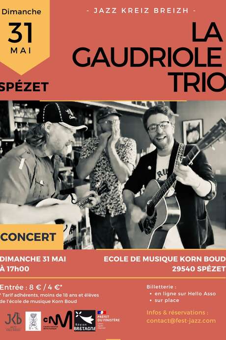 Concert La Gaudriole Trio