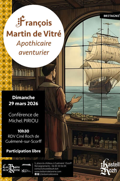 François Martin de Vitré, apothicaire aventurier