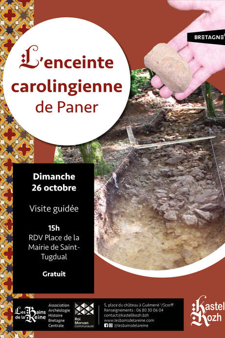 Retour de fouilles : l’enceinte carolingienne de Paner