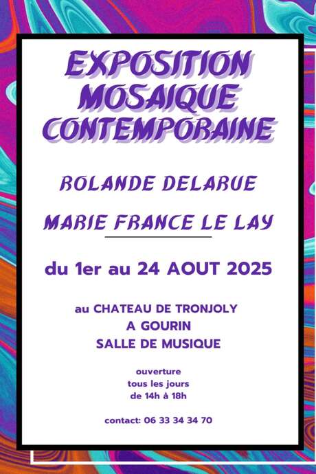 Exposition mosaïque contemporaine