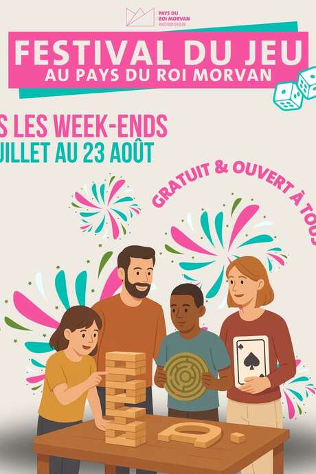 Festival du jeu au Pays du roi Morvan : Le Kiosque à jeux