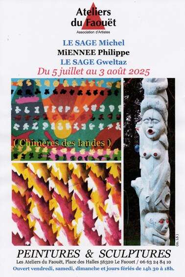 Peintures et sculptures aux Ateliers du Faouët