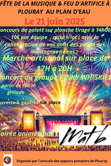 Fête de la musique & feu d'artifice