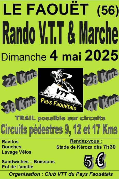 Rando VTT, marche et trail