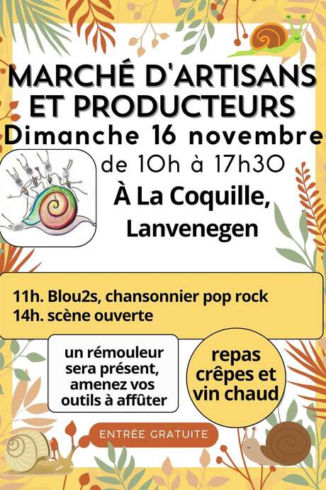 Marché d'artisans et de producteurs