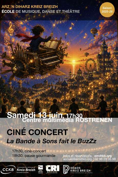 Ciné Concert, La Bande à Sons fait le BuzZz
