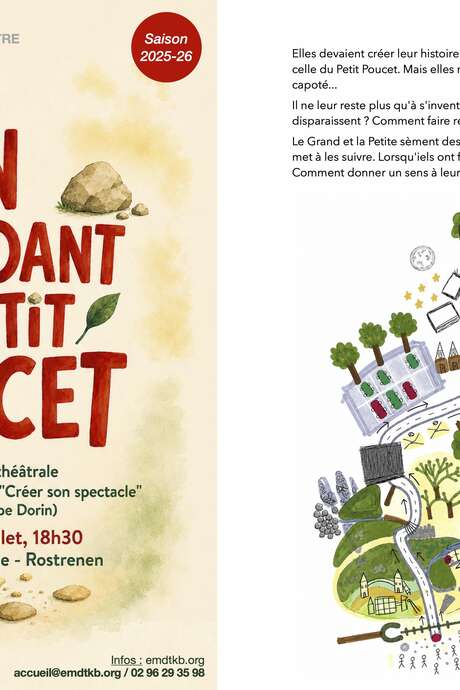 En attendant le Petit Poucet, déambulation théâtrale