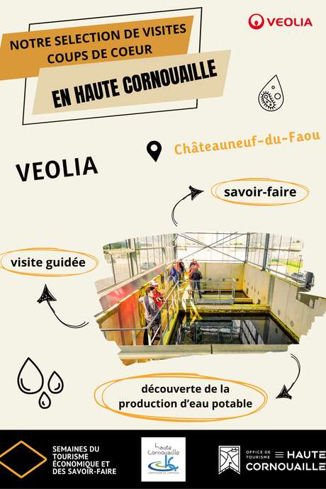 Visite guidée de l'usine de production d'eau potable de Châteauneuf-du-Faou: Semaines du tourisme économique et des savoir-faire Visite guidée de l'usine de production d'eau potable de Châteauneuf-du-Faou: Semaines du tourisme économique et des savoir-faire
