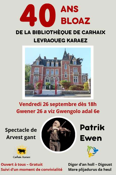 Bibliothèque 40 ans : "Le Rocher" de la compagnie Morisse