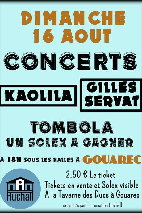 Concerts des Halles de Gouarec