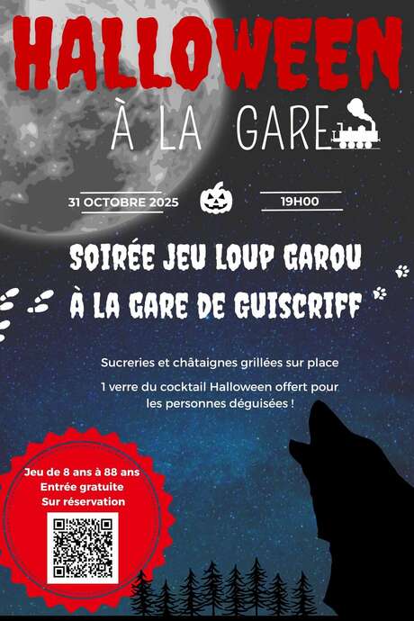Halloween à la gare