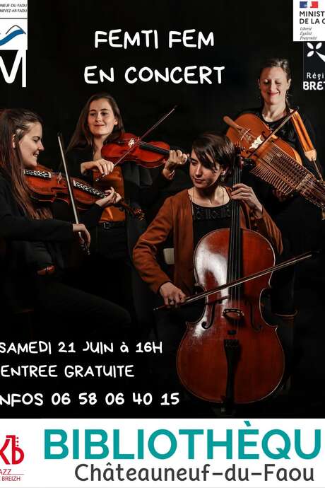 Concert à la bibliothèque