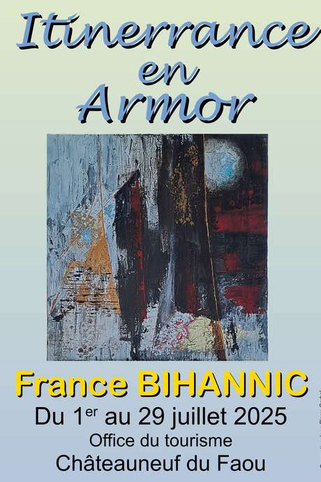 Exposition « Itinérrance en Armor » de France BIHANNIC