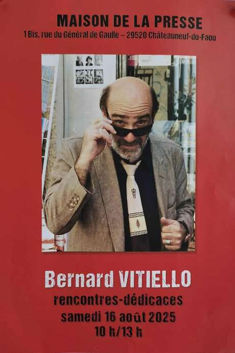 Rencontre et dédicaces de Bernard Vitiello