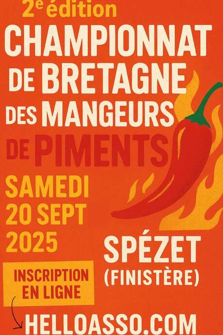 2e édition Championnat de Bretagne des mangeurs de piments