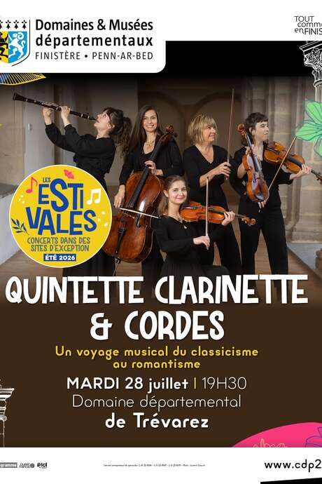 Concert du quintette clarinette et cordes