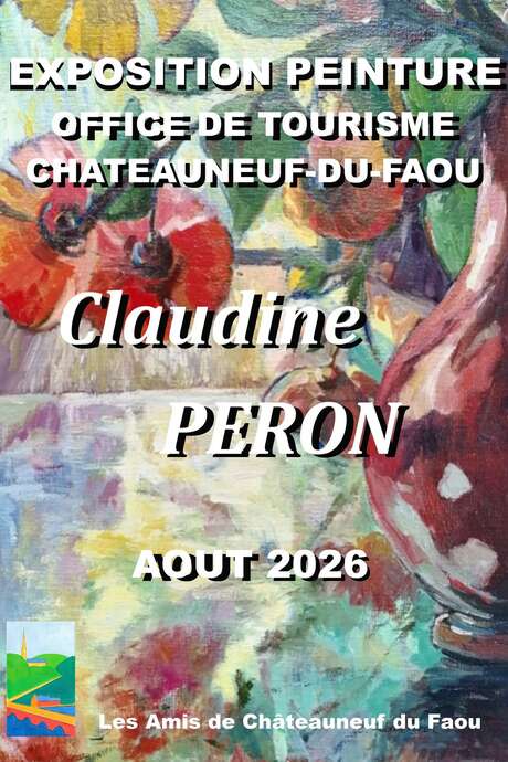 Exposition de peinture de Claudine Peron