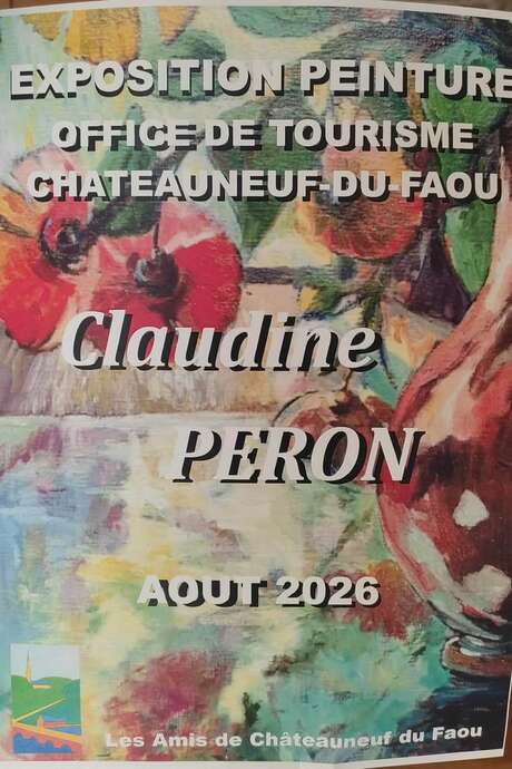 Exposition de peinture de Claudine Peron
