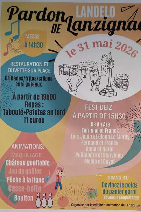Pardon de lanzignac et Fest Deiz