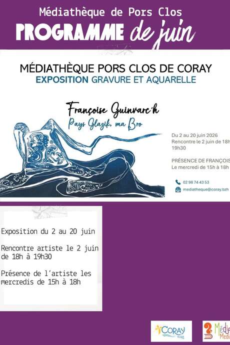 Exposition gravure et aquarelle