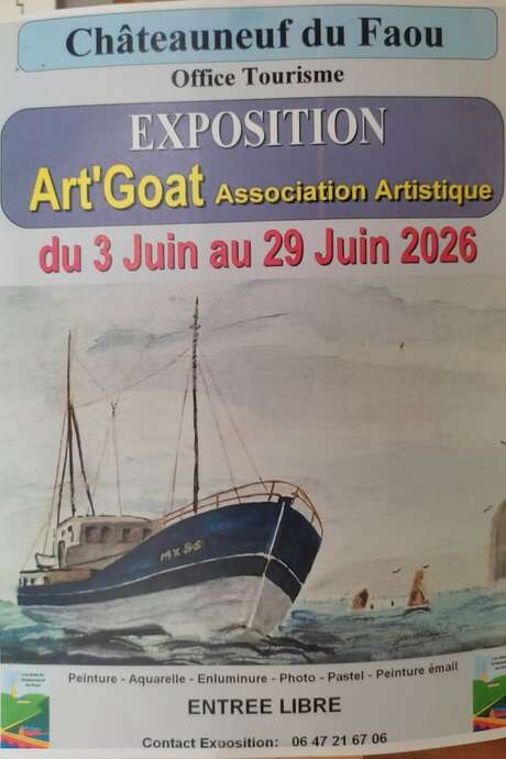 Exposition de l’association de L'ART’GOAT de Carhaix